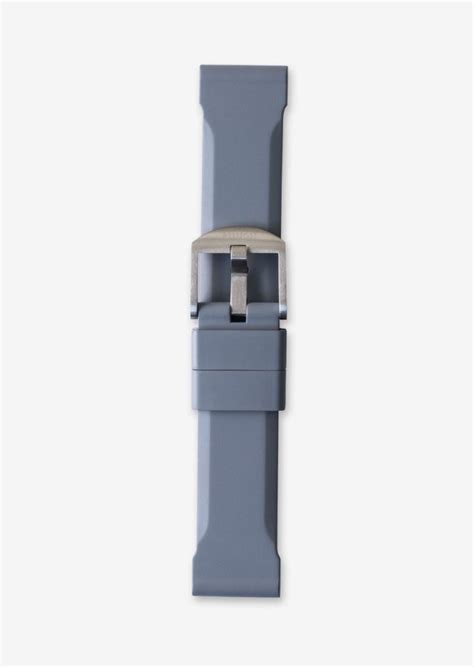 Grey Rubber Strap Pinion Watch Company