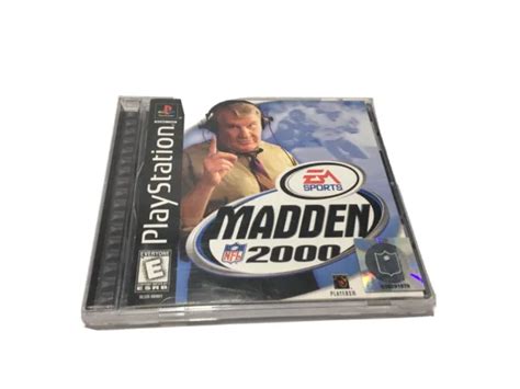 Madden Nfl 2000 Sony Playstation 1 Ps1 Psx 1999 Cibcomplete 1299
