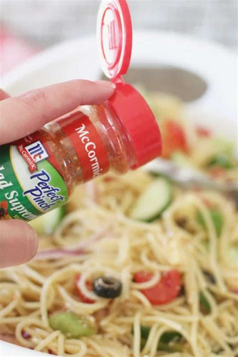 Cook spaghetti according to package directions, until al dente. Spaghetti Salad - The Country Cook