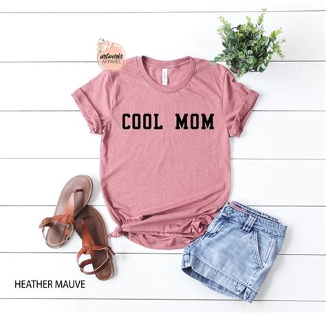 Cool Mom Shirt Cute Mom Shirt Mom Tee Mom T Etsy