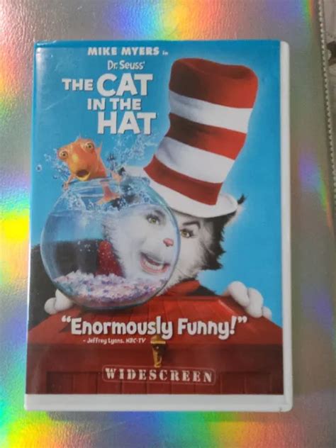 DR SEUSS THE Cat In The Hat DVD Mike Myers Widescreen Movie