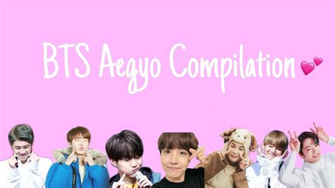 Bts Aegyo Compilation 🥰💜 Youtube