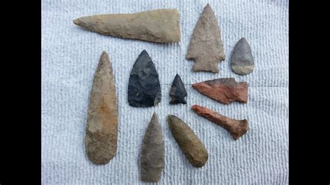 More Arrowheads Indian Artifacts Archaeology Ohio Youtube