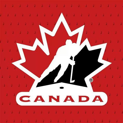 Hockey Canada Red Logo Team Canada Canada Canada Hockey