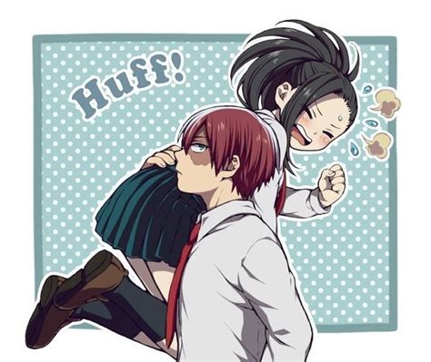 My Hero Academia Ships Shoto Todoroki X Momo Yaoyorozu