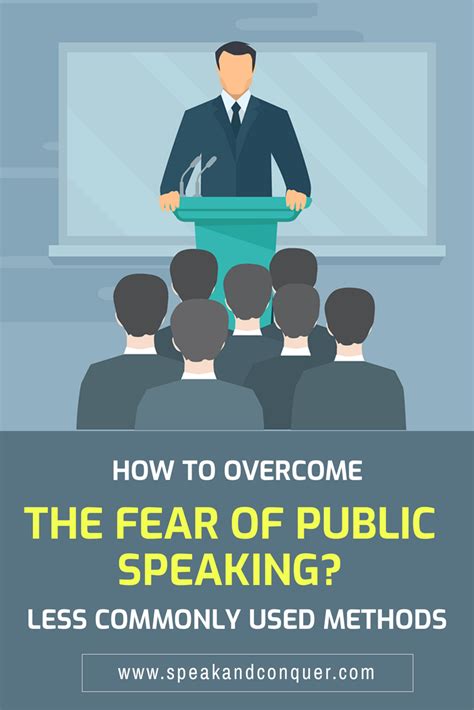 Overcoming Fear Of Public Speaking Exercise Exercise Poster