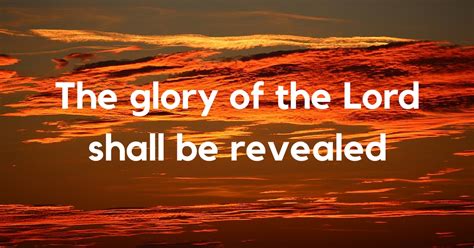 Daily Bible Verse Glory Of God Glory Of God
