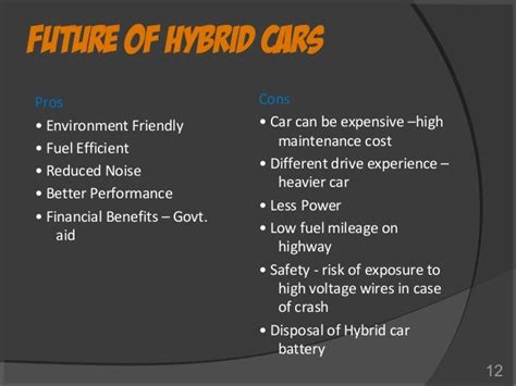 Hybrid Vehicles