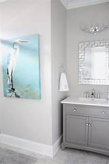 The addition of an interesting trim color or lacquered ceiling with one of our favorite ceiling paint colors. 20 Wonderful Grey Bathroom Ideas With Furniture to ...