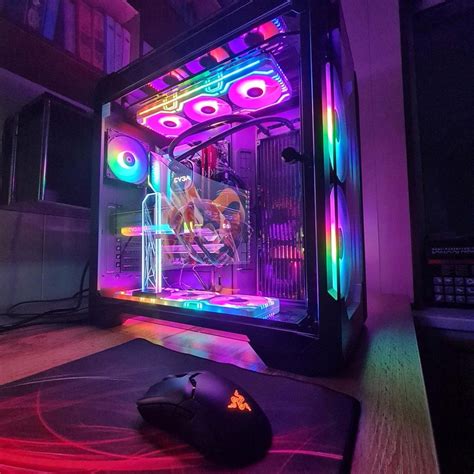My Rainbow Powered Pc Micro Center Build