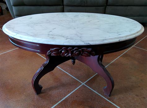 Antique Italian Marble Coffee Table Instappraisal