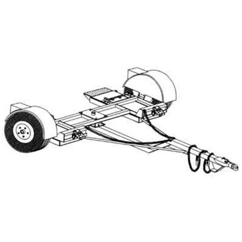 Trailer Blueprints — Car Dolly Northern Tool Equipment