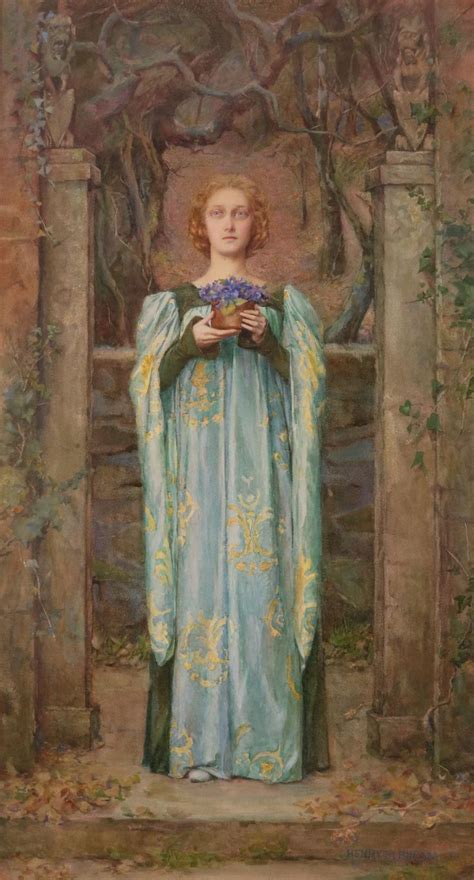 Henry Meynell Rheam Pre Raphaelite Art Victorian Paintings Painting