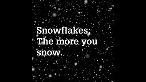 Let It Snow — Fun Facts About Snowflakes Youtube