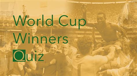 World Cup Winners Quiz Youtube