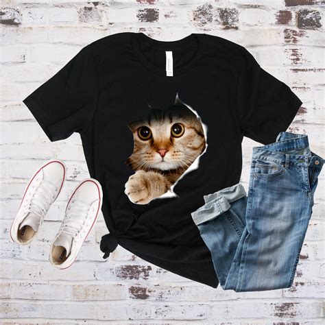 Funny Cat Shirt Ts For Cat Owners Cat Lovers Shirt 3d Etsy