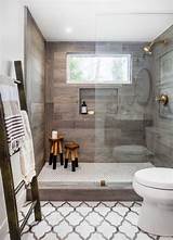 Gallery of bathroom floor tile ideas & pictures including a variety of materials like ceramic, porcelain, slate, granite, vinyl, linoleum and marble. 15 Wood Tile Showers For Your Bathroom