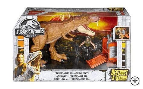 Destruct A Saurs Tyrannosaurus Rex Ambush Playset Jurassic Report