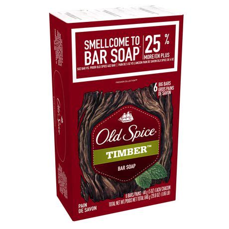 Old spice wolfthorn bar soap *6 bars*. Old Spice Fresher Collection Timber Scent Men's Bar Soap ...