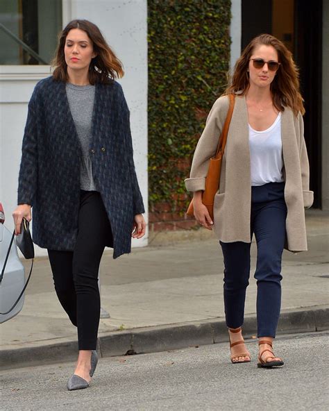 Minka Kelly And Mandy Moore Out And About In Los Angeles Hawtcelebs