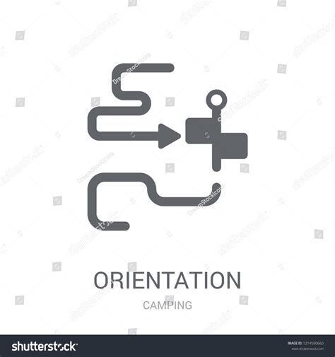 Orientation Icon Trendy Orientation Logo Concept Stock Vector Royalty