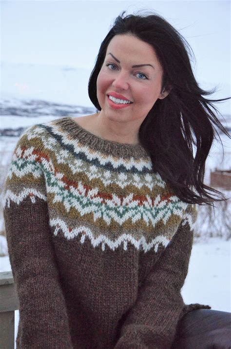 Anniversary Made To Order Hand Knitted Icelandic Sweater Etsy