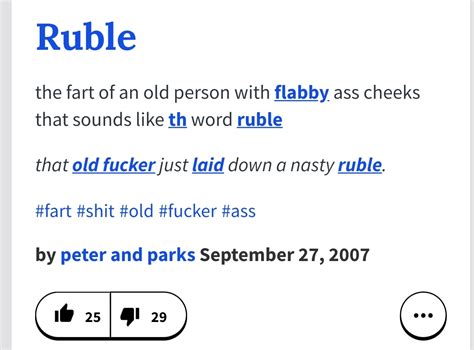 Ruble In Urban Dictionary Rfunny