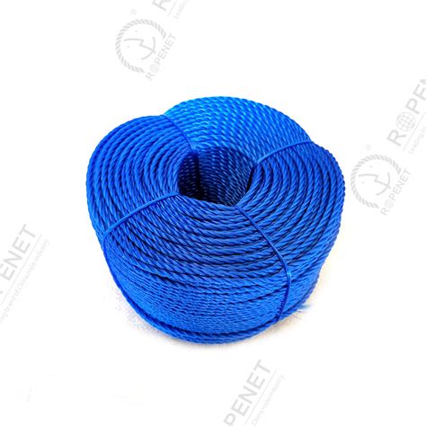 Pppe Rope 3 Strand Plastic Twisted Ropes For Agriculture Hardware