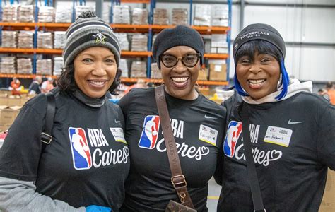 Its Not Just About The Game Nba Cares All Star Day Of Service