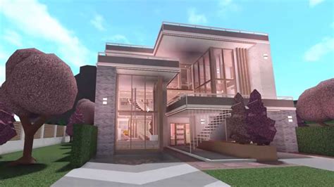 How To Make A Bloxburg House For 10k Garden And Modern House Image