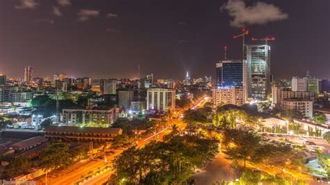 Lagos At Nightcaptivating Pictures Of A City On The Rise Travel