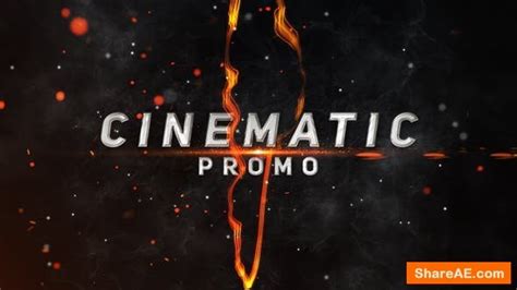 Videohive Dark Cinematic Promo Free After Effects Templates After