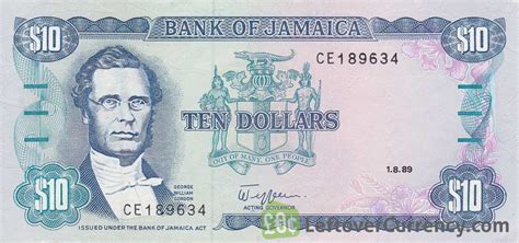 Maybe you would like to learn more about one of these? 10 Jamaican Dollars banknote George William Gordon - Exchange for cash