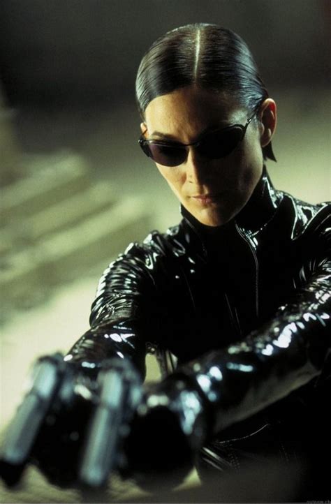 Brotherteddcom Milleniumcondor Carrie Anne Moss As Trinity In 2020 The Matrix Movie