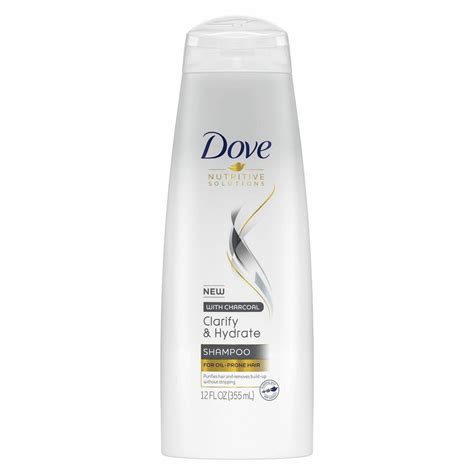 Dove Clarify Charcoal Oily Hair Shampoo Shampoo For Dry Scalp Shampoo