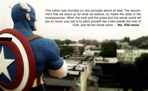 My Favorite Captain America Quote Marvel Thor Avengers Awesome