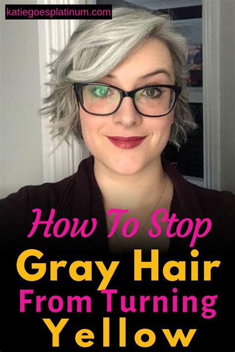 All You Need To Know About Yellowing Gray Hair Stop Grey Hair Grey