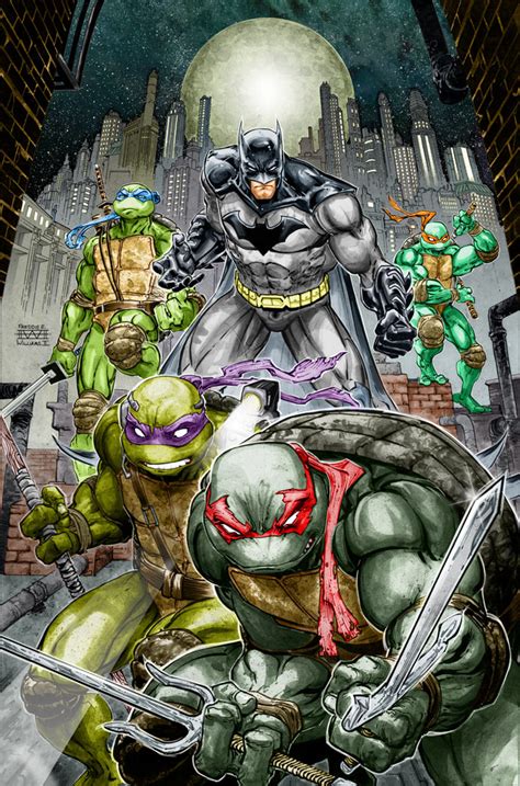 Ninja Turtles To Team Up With Batman In New Crossover Comic Teenage