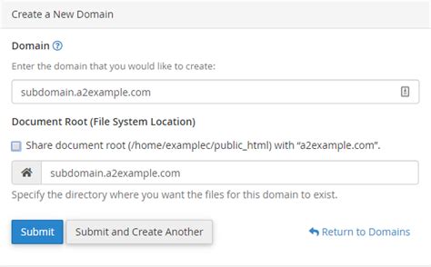 How To Use The Cpanel Domains Tool Beehostingpro