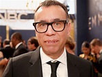 Fred Armisen Wears Vampire Fangs on Emmys Red Carpet | PEOPLE.com