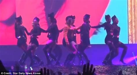 Gangnam Style Singer Psy Twerks At Korean Concert With Plastic Breasts