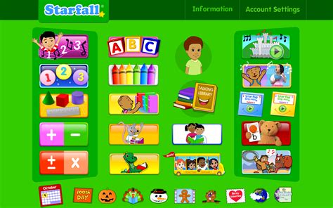 Starfall Free And Member Au Appstore For Android