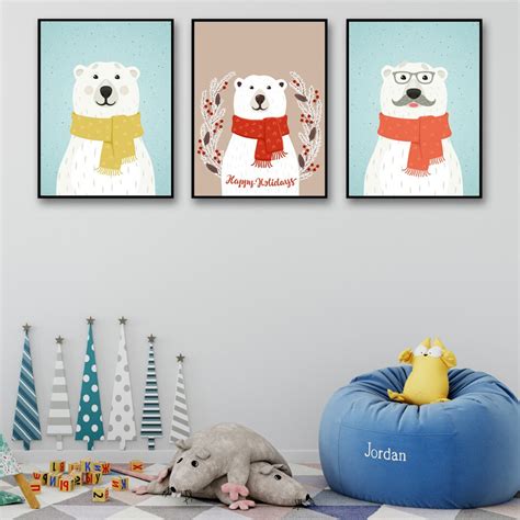 «teddy bear ceiling lights by elle home decor. Nordic Home Decor Cartoon Animal Polar Bear Pictures For ...