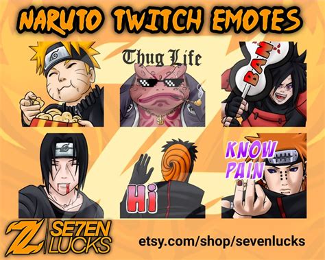 Naruto Twitch Emotes Anime Twitch Emotes Chibi Gamabunta Etsy Ireland
