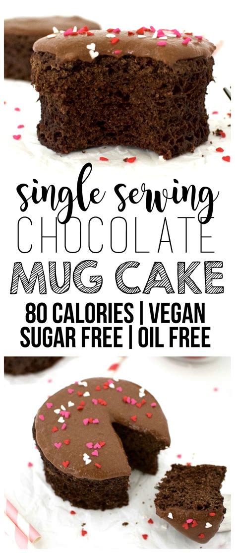 My version of light pound cake gives you the same flavor and texture you love and look for in a pound cake but with much less calories. Single Serving Chocolate Mug Cake (Vegan + Low-Calorie ...