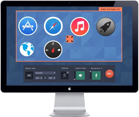 Click on screenshot screen record button and start recording your selection part of screen on mac. Screen Recorder for Mac | Recording Software for Mac - Movavi