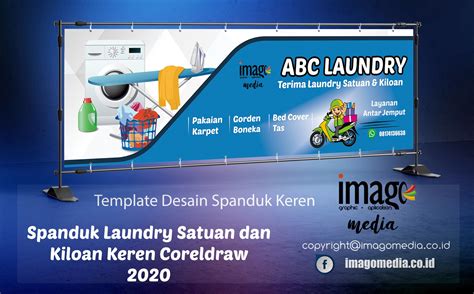 Desain Spanduk Laundry Satuan Dan Kiloan Keren Coreldraw 2020