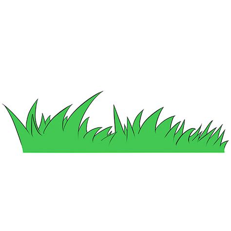 How To Draw Grass Easy Drawing Tutorial For Kids