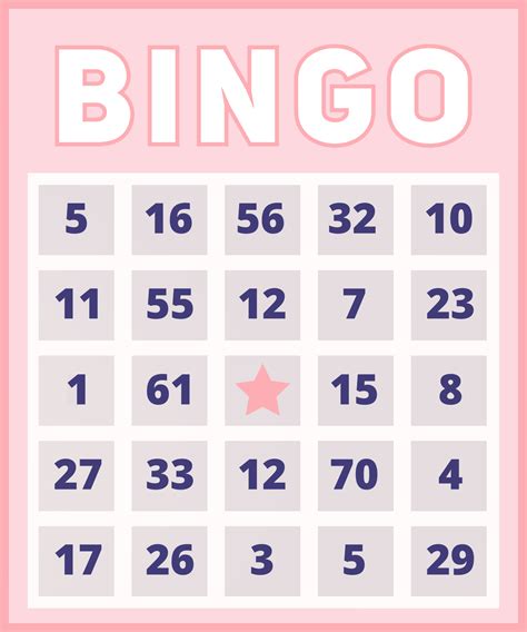 Free Printable And Virtual Bingo Cards Free Printable Bingo Cards My