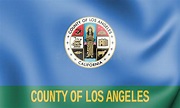 Bandera de Los Ángeles stock de ilustración. Ilustración de acortar ...
